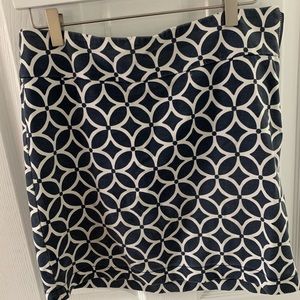 Banana Republic geometric print skirt Sz 4